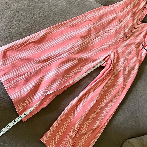 Forever 21 Striped Jumpsuit Size Small NWT - Picture 9 of 11